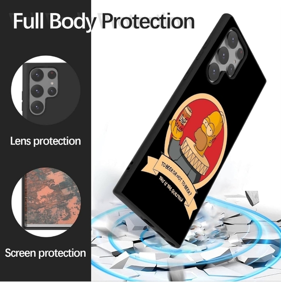 Homer Simpson Samsung S23 Case - Picture 3 of 5